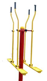 Mild Steel Outdoor Double Sky Walker Machine