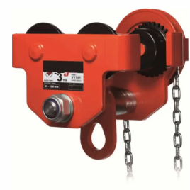 Mild Steel Alloy Geared Trolley, 10 Ton Capacity