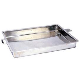 Polished Steel Milk Collection Tray