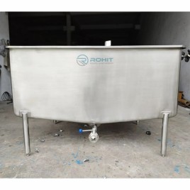 SS304 Milk Dump Tank, 1000 L