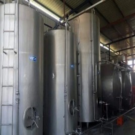 Milk Storage Tank Silos SS316