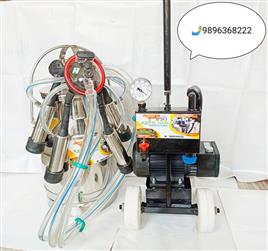 Semi-Automatic Trolley Milking Machine