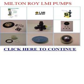 Dosing Pump Spare Parts, 12-Month Warranty