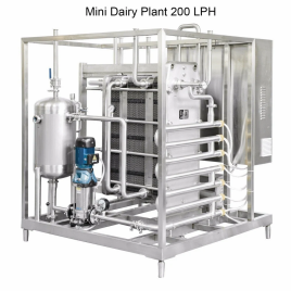 Polished Stainless Steel Dairy Machine