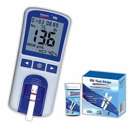 Mission Hb Meter and Strips for Clinical Use