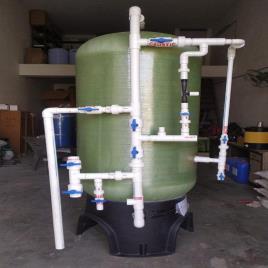 Mix Bed Water Filtration Machine, 5 M3/Hour Inlet Flow Rate