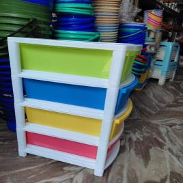 MIX COLOUR Plastic Multi Purpose Drawers, Home Use