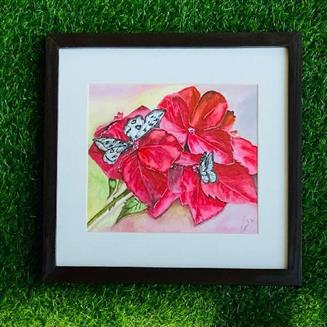 MIX MEDIA PAINTING (Beauty in Bloom) 014