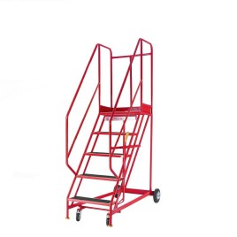 Standard Color Industrial Mobile Platform Ladder