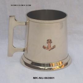 Brass Beer Mug, 10x13x12cm