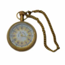 MKI Brass Pocket Watch - Standard Size