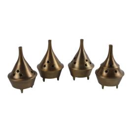 MKI Polished Brass Incense Burner Machine