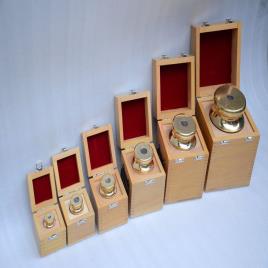 Brass Cylindrical Knob Precision Weight