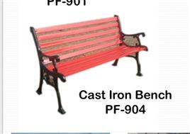 Wooden Mild Steel Garden Bench