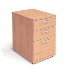 Wooden Mobile Storage Pedestal