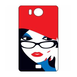 Red Plastic Mobile Cover
