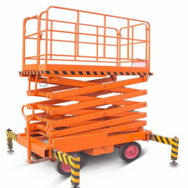 Mobile Scissor Lift Equipment, 10 Feet Working Height