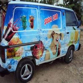 Portable Soda Vending Van