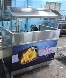 Commercial Modern Juice Counter, Grey