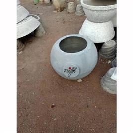 Concrete Modern Round Pot