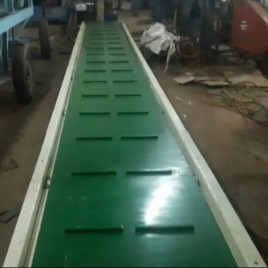 MODERN Horizontal Cleated Belt Conveyor, Material Handling 3-50M