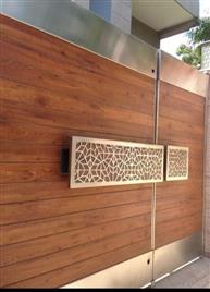 Modern Mild Steel Home Swing Gate