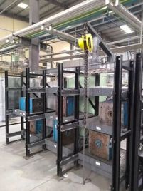 Modern Iron Paint Coated Storage Rack