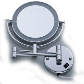 Modern LED Polished Magnification Mirror