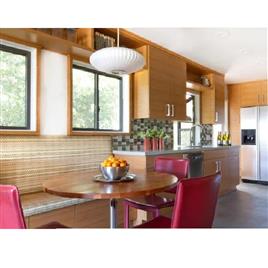 Wooden Straight Modular Kitchen