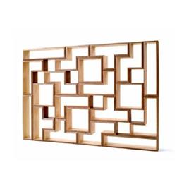 Paint Coated Modular Wooden Book Shelf