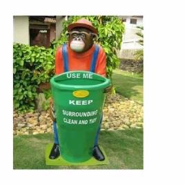 Monkey FRP Garbage Bin, 5FT, 40KG