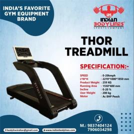 8 HP Peak Motorized Treadmill