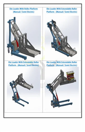 Industrial Mould Die Loader, 500 Kgs Lifting Capacity