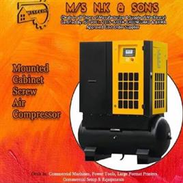 Cabinet Mounted Screw Air Compressor