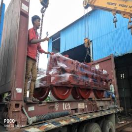 Movable Bogie for 100 Ton Ladle Car