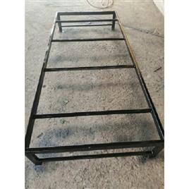 Black MS Single Bed, 3'x6'x1.5'