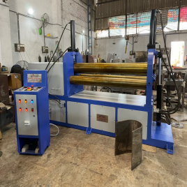 MS Body Three-Phase Hydraulic Sheet Roller Machine