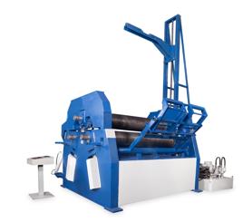 MS Body Three-Phase Hydraulic Sheet Roller, 380V Automatic