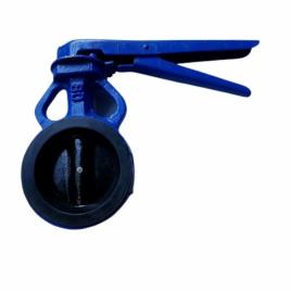 MS Wafer Flange Butterfly Valve
