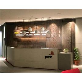 MS CNC Reception Wall Laser Cutting