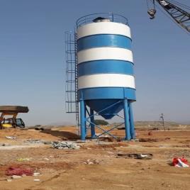 MS Industrial Fly Ash Silo