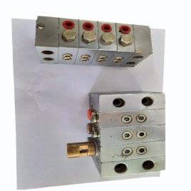 MS Industrial Lubrication Block, 8 Output