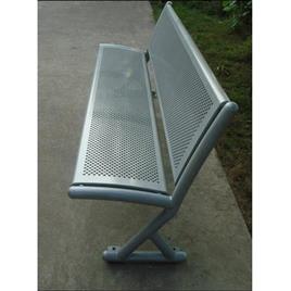 M.S. Outdoor Seating Bench with Back
