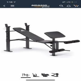M.s Pipe Adjustable Curl Bench, Household