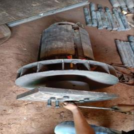 Industrial MS Powder Coated Rotor Shaft