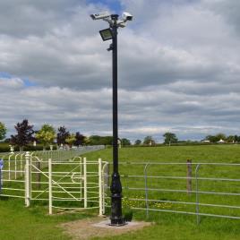 MS Round Surveillance Poles
