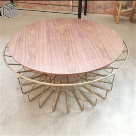M.S. Round Blooming Coffee Table
