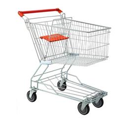 Mild Steel Drum Shopping Trolley