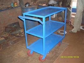 MS Trolley, Capacity: 1-2 Ton