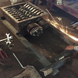 MS Twin Shaft Plastic Shredder